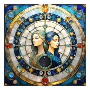 Impression Photo Zodiac - Gemini Les Jumeaux
