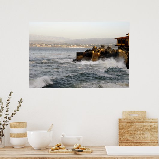 Impression photographique d'automne d'une ligne de (Cuisine)