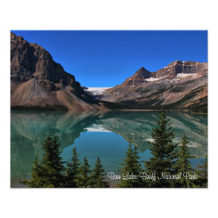 Impression photographique de Bow Lake