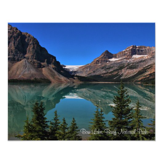 Impression photographique de Bow Lake (Devant)