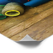 Impression photographique de couleurs vives de l'i (Coin)