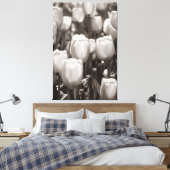 Impression photographique des tulipes rouges. (Insitu(Chambre))