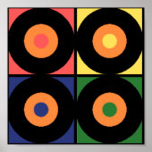Impression Pop de vinyle rétro (Devant)