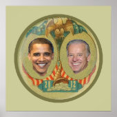 Impression POSTER d'Obama 2012 (Devant)