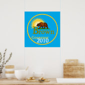 Impression POSTER du gouverneur Brown (Cuisine)