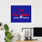 Impression POSTER Pro Union (Bureau à domicile)