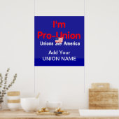 Impression POSTER Pro Union (Cuisine)