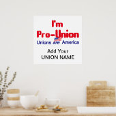 Impression POSTER Pro Union (Cuisine)
