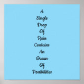 Impression potentielle, papier d'affiche de valeur (Devant)