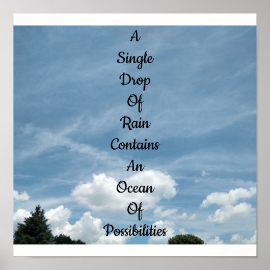 Impression potentielle, papier d'affiche de valeur (Devant)