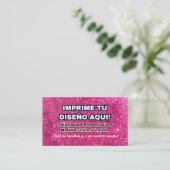 Impression pour Cartes de Visite Imprime (Debout devant)