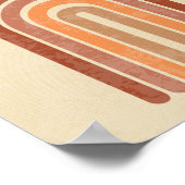 Impression pour chambre d'enfant bohème arc-en-cie (Coin)