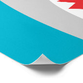 Impression pour chambre d'enfant requin minimalist (Coin)