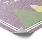 Impression pour la chambre de bébé 'Laissez-la dor (Coin)