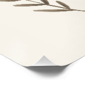 Impression pour nurserie de lapin, Art mural pour  (Coin)