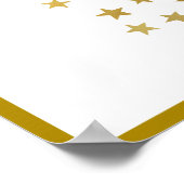 Impression pour nurserie Nuages et Étoiles (Coin)