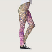 Impression psychédélique colorée Leggings (Droite)