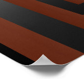 Impression Rectangle Vision Noir et Cuivre (Coin)