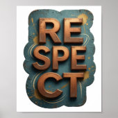 Impression RESPECT Orange Snappy (Devant)