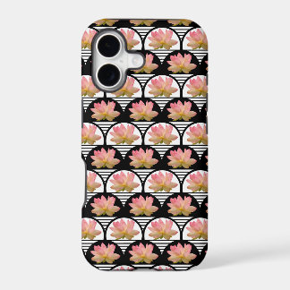 Impression Rétro Fleur de Lotus