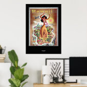 Impression Rétro Vintage Hawaï (Bureau à domicile)