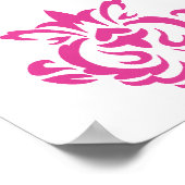 Impression rose baroque (Coin)