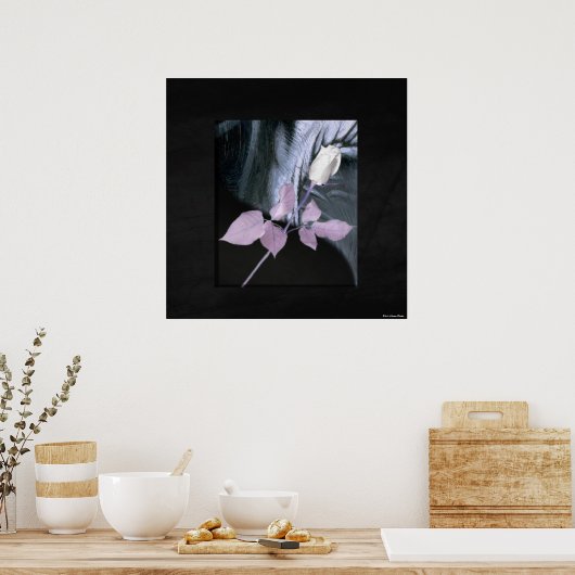 Impression rose blanche (Cuisine)