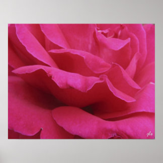 impression rose chaud