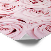 impression rose | fleurs murales (Coin)