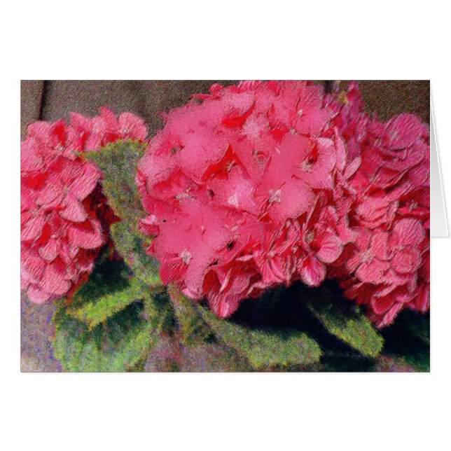 Impression Roze Flowers (Voorkant Horizontaal)