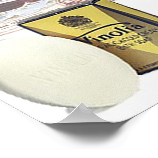 Impression savonneuse vintage (Coin)