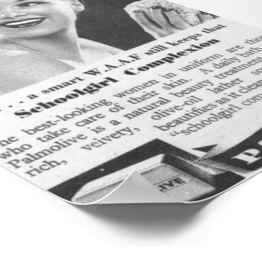 Impression savonneuse vintage (Coin)