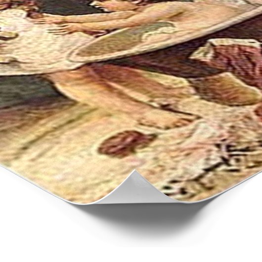 Impression savonneuse vintage (Coin)