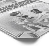 Impression savonneuse vintage (Coin)