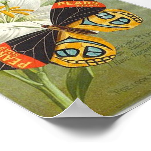 Impression savonneuse vintage (Coin)