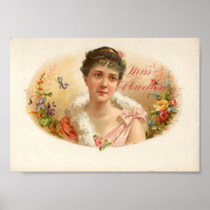 Impression savonneuse vintage