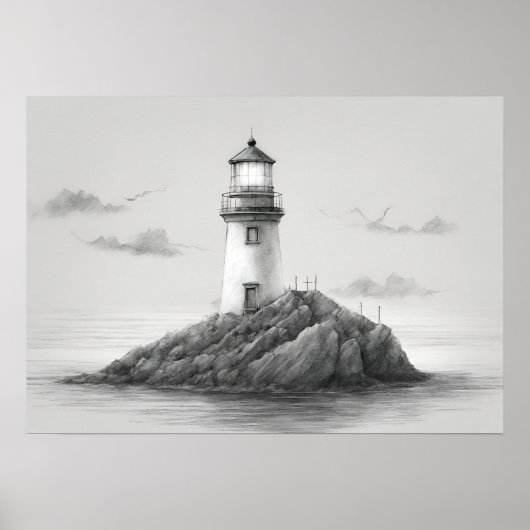 Impression "Silent Sentinel", Poster (Devant)
