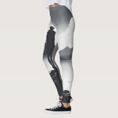 impression simple d'une personne legging (Gauche)