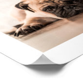 Impression simple personnalisée de photo et nom d' (Coin)