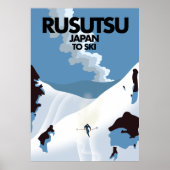 Impression ski Rusutsu Japon (Devant)