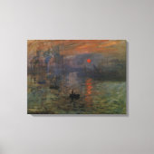 Impression Soleil levant de Claude Monet, Art vint (Recto)