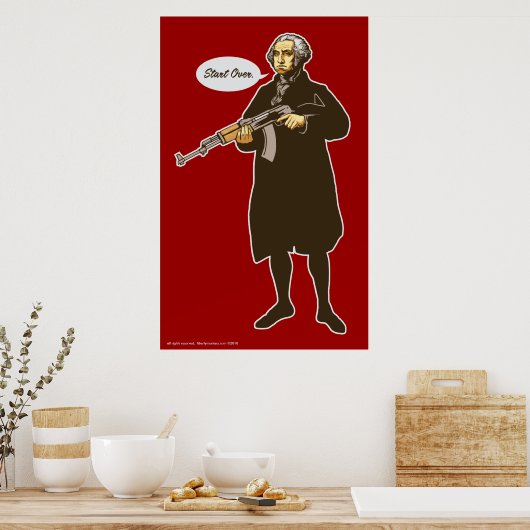 Impression "Start Over" de Washington (Cuisine)