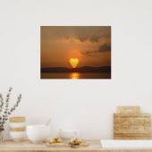 Impression Sun en forme de coeur (Cuisine)