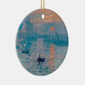 Impression Sunrise Claude Monet Keramisch Ornament (Rechts)