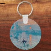 Impression Sunrise Claude Monet Sleutelhanger (Voorkant)