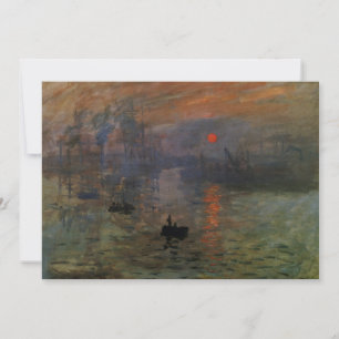 Impression Sunrise door Claude Monet,  kunst