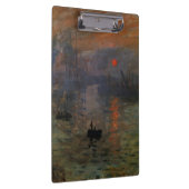 Impression Sunrise door Claude Monet,  kunst Klembord (Rechts)