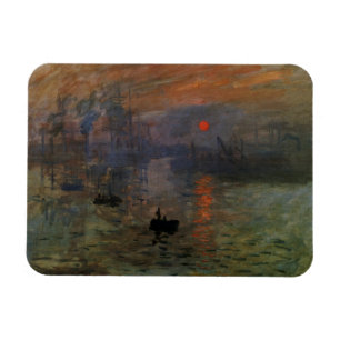 Impression Sunrise door Claude Monet,  kunst Magneet