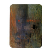 Impression Sunrise door Claude Monet, kunst Magneet (Verticaal)