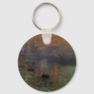 Impression Sunrise door Claude Monet,  kunst Sleutelhanger
